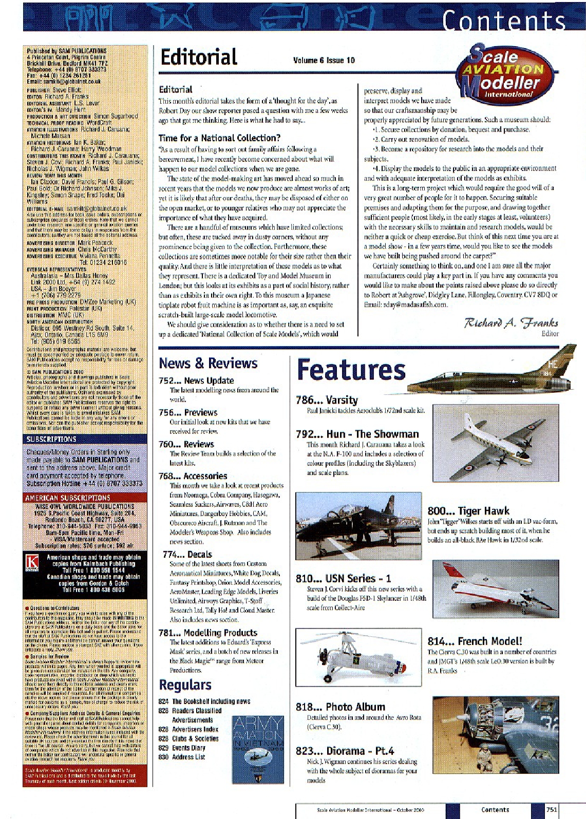 Scale Aviation Modeller International 2000-10